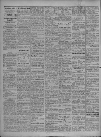 15/02/1934 - Le petit comtois [Texte imprimé] : journal républicain démocratique quotidien