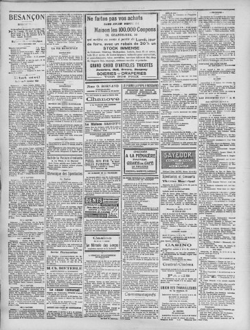 10/01/1926 - La Dépêche républicaine de Franche-Comté [Texte imprimé]