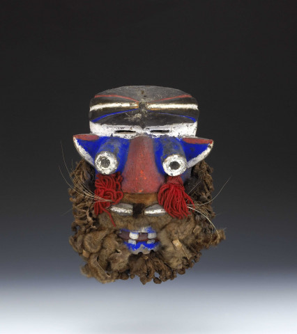 Masque d’ancêtre - masque Niabwa, Côte d’Ivoiremasque masculin