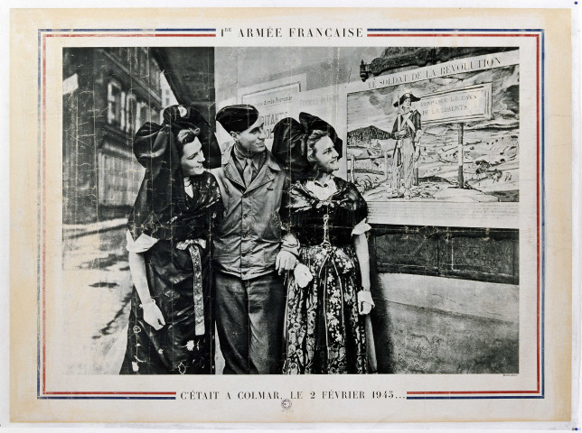 C'était à Colmar le 2 février 1945, affiche