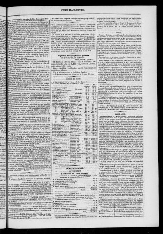 17/07/1876 - L'Union franc-comtoise [Texte imprimé]