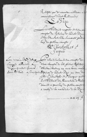 Comptes de la Ville de Besançon, recettes et dépenses, Compte de François Morel (1er juin 1667 - 31 mai 1668)