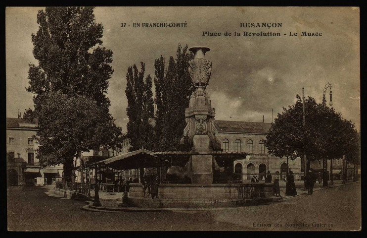 Besançon - Besançon - Place de la Révolution - Le Musée. [image fixe] , Besançon : Edition des Nouvelles Galeries, 1910/1918