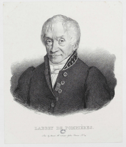 Labbey de Pompières [image fixe] / imp. lith. H. de Gaugain  ; Badin del , Paris : chez Benard Md. d'estampes Galerie Vivienne N°49, 1825/1831