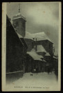 Rue de la Bibliothèque, en hiver. [image fixe] 1897/1904