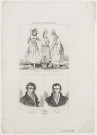 France pittoresque : les costumes de l'Ain (Bresse), Michaud, Bichat [estampe] / à Duc del  ; Couché sculp , [S. l.] : Couché, [1800-1899]