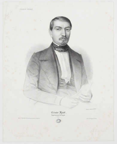 Césaire Huot, représentant du peuple (Jura) [Image fixe] / Chalois d'après Egasse , Paris : V Delarue, 1800/1899