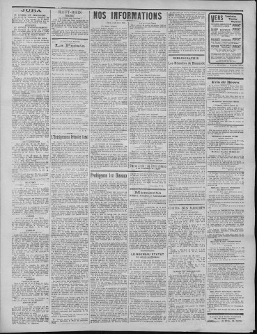 30/03/1921 - La Dépêche républicaine de Franche-Comté [Texte imprimé]