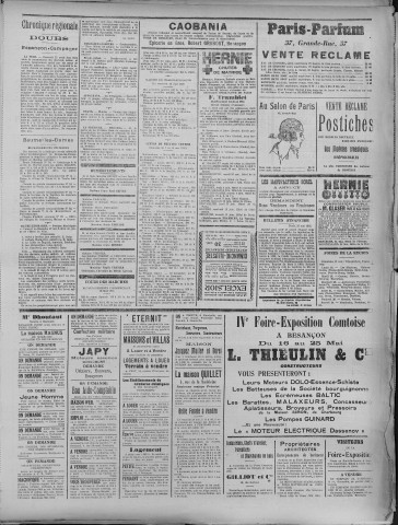 17/05/1925 - La Dépêche républicaine de Franche-Comté [Texte imprimé]