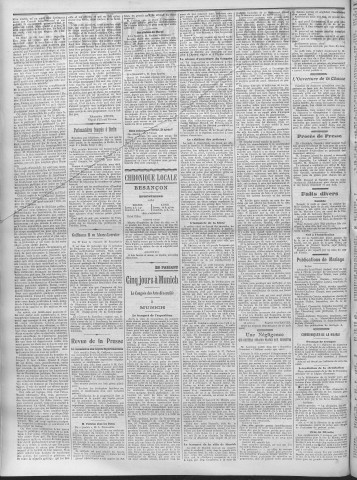 31/08/1908 - La Dépêche républicaine de Franche-Comté [Texte imprimé]