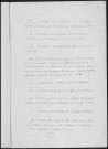 Ms Baverel 1 - Catalogue des ouvrages manuscrits de l'abbé J.-P. Baverel, par lui-même