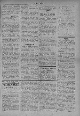 11/09/1883 - Le petit comtois [Texte imprimé] : journal républicain démocratique quotidien