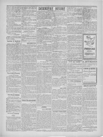 23/11/1925 - Le petit comtois [Texte imprimé] : journal républicain démocratique quotidien