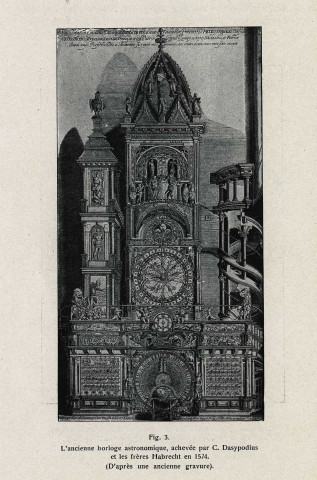 Alfred UNGERER, Description de l'horloge astronomique de la cathédrale de Strasbourg, 5ème édition, Strasbourg, J. &amp; A. Ungerer, 1920.