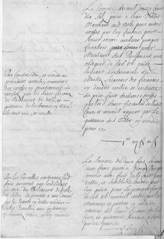 Ms Granvelle 42 - Recueil de lettres écrites à Frédéric Perrenot, chef des finances de Flandre, et à divers gouverneurs de la Franche-Comté, sur les événements concernant cette province