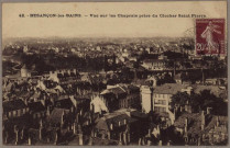 Vue sur les Chaprais prise du clocher Saint-Pierre.