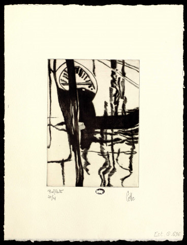 Reflets [Venise] [estampe] / Céelle , [Paris : Atelier Georges Leblanc], 1980