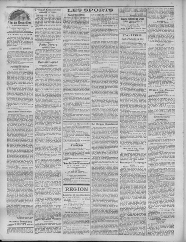 09/04/1921 - La Dépêche républicaine de Franche-Comté [Texte imprimé]
