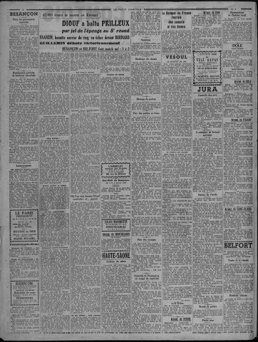 06/01/1942 - Le petit comtois [Texte imprimé] : journal républicain démocratique quotidien