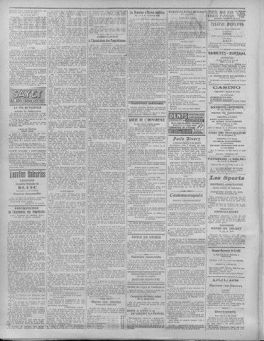 28/01/1923 - La Dépêche républicaine de Franche-Comté [Texte imprimé]