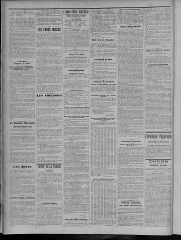 08/01/1906 - La Dépêche républicaine de Franche-Comté [Texte imprimé]