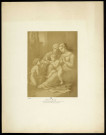 La Sainte Famille [estampe] / reproduction du dessin de J. M. St. Eve, du cabinet de Mr Bourgeois, juge de paix  ; Raphaël , [S.l.] : [s.n.], [18.. ?]