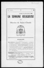 09/07/1953 - La Semaine religieuse du diocèse de Saint-Claude [Texte imprimé]