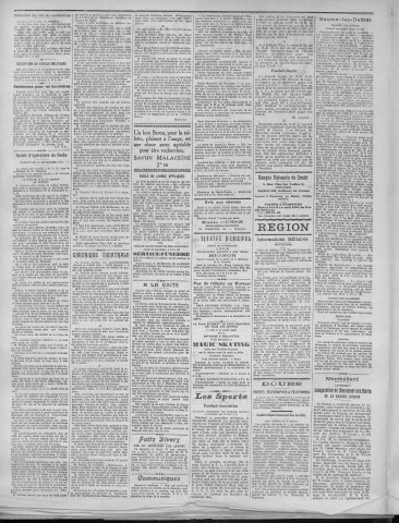 15/11/1921 - La Dépêche républicaine de Franche-Comté [Texte imprimé]