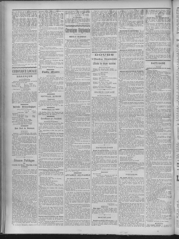 31/01/1908 - La Dépêche républicaine de Franche-Comté [Texte imprimé]