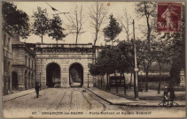 Porte Battant et square Bouchot.