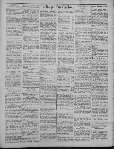 03/02/1922 - La Dépêche républicaine de Franche-Comté [Texte imprimé]