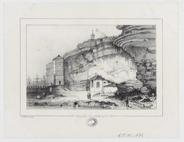 Vallée de Remonot [image fixe] / C. Marville 1837 , 1837