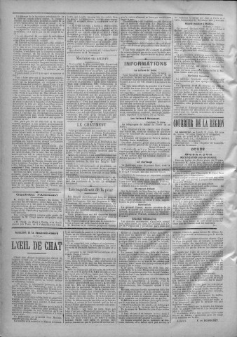 26/03/1888 - La Franche-Comté : journal politique de la région de l'Est
