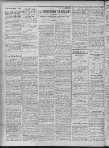 30/03/1908 - La Dépêche républicaine de Franche-Comté [Texte imprimé]