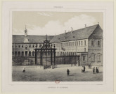 Hopital St Jacques [image fixe] : Besançon / Marnotte, Lith: de Valluet Jne Besançon , 1800-1899
