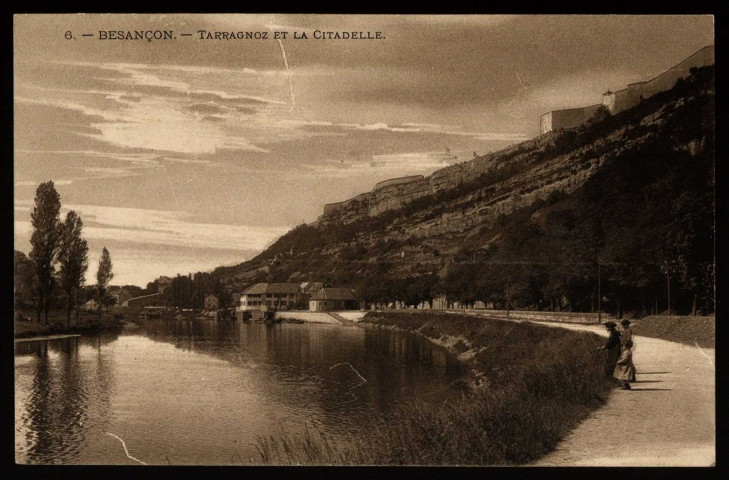 Besançon - Tarragnoz et la Citadelle [image fixe] , Besançon : Edition Simili Charbon, Teulet. Besançon, 1901/1908