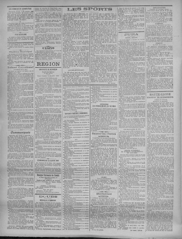 07/05/1921 - La Dépêche républicaine de Franche-Comté [Texte imprimé]