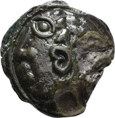 876.1.112 - pièce de monnaie ; potin