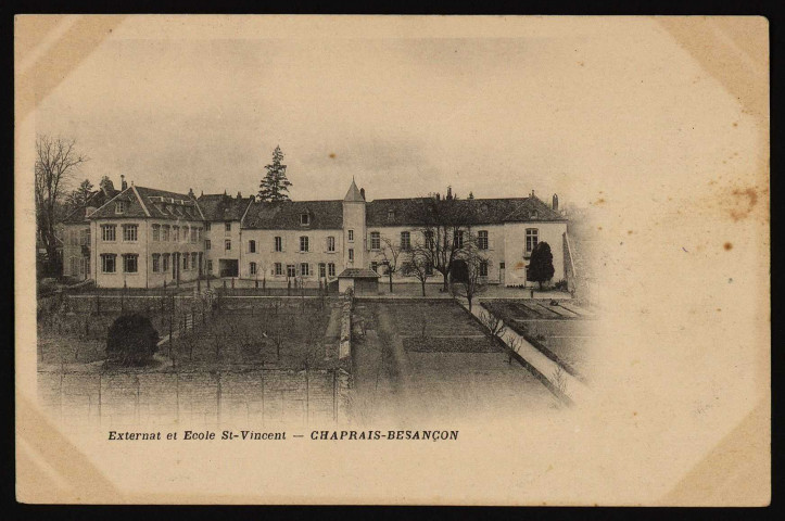 Externat et Ecole St-Vincent - Chaprais-Besançon [image fixe] , 1897/1903