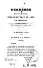 1842 - Séances publiques