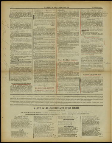 Gazette des Ardennes [Texte imprimé]