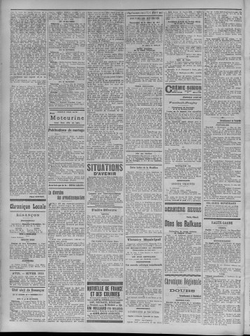 03/11/1912 - La Dépêche républicaine de Franche-Comté [Texte imprimé]
