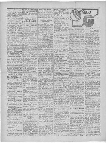 17/11/1925 - Le petit comtois [Texte imprimé] : journal républicain démocratique quotidien