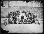 Portrait d'un groupe d'enfants