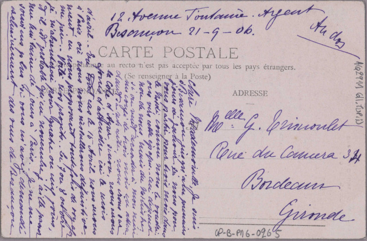 Besançon - Bords du Doubs à Mazagran [image fixe] , 1904/1907