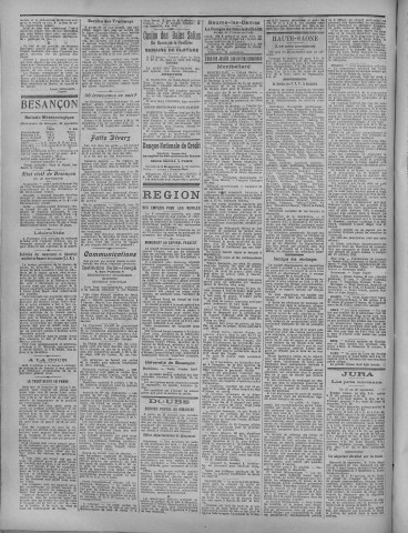 27/09/1919 - La Dépêche républicaine de Franche-Comté [Texte imprimé]