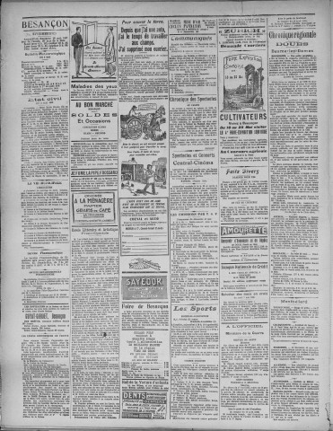 10/05/1925 - La Dépêche républicaine de Franche-Comté [Texte imprimé]