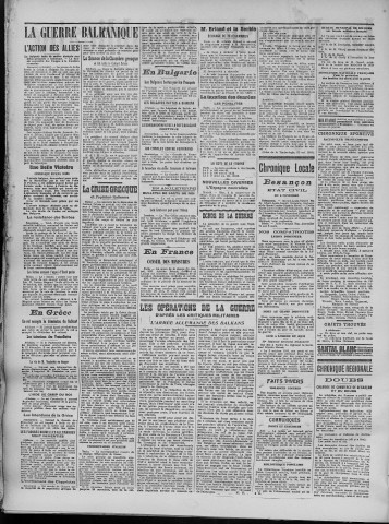 07/11/1915 - La Dépêche républicaine de Franche-Comté [Texte imprimé]