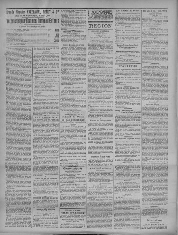 09/05/1921 - La Dépêche républicaine de Franche-Comté [Texte imprimé]