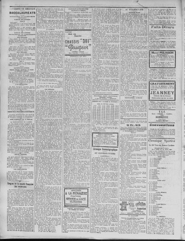 03/07/1932 - La Dépêche républicaine de Franche-Comté [Texte imprimé]